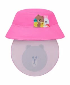 ARENA ARENA S21 K LINE FRIENDS FISHERMAN HAT PINK BLOOM PINK