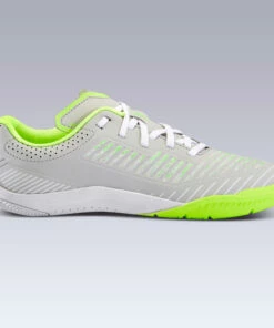KIPSTA Kids' Futsal Shoes Ginka 500 Pale grey/Fluo lime yellow 17 KIPSTA Kids' Futsal Shoes Ginka 500 Pale grey/Fluo lime yellow -Artengo Kids Online Store k08d795d7ef4d0337f1db9f747b1e3124