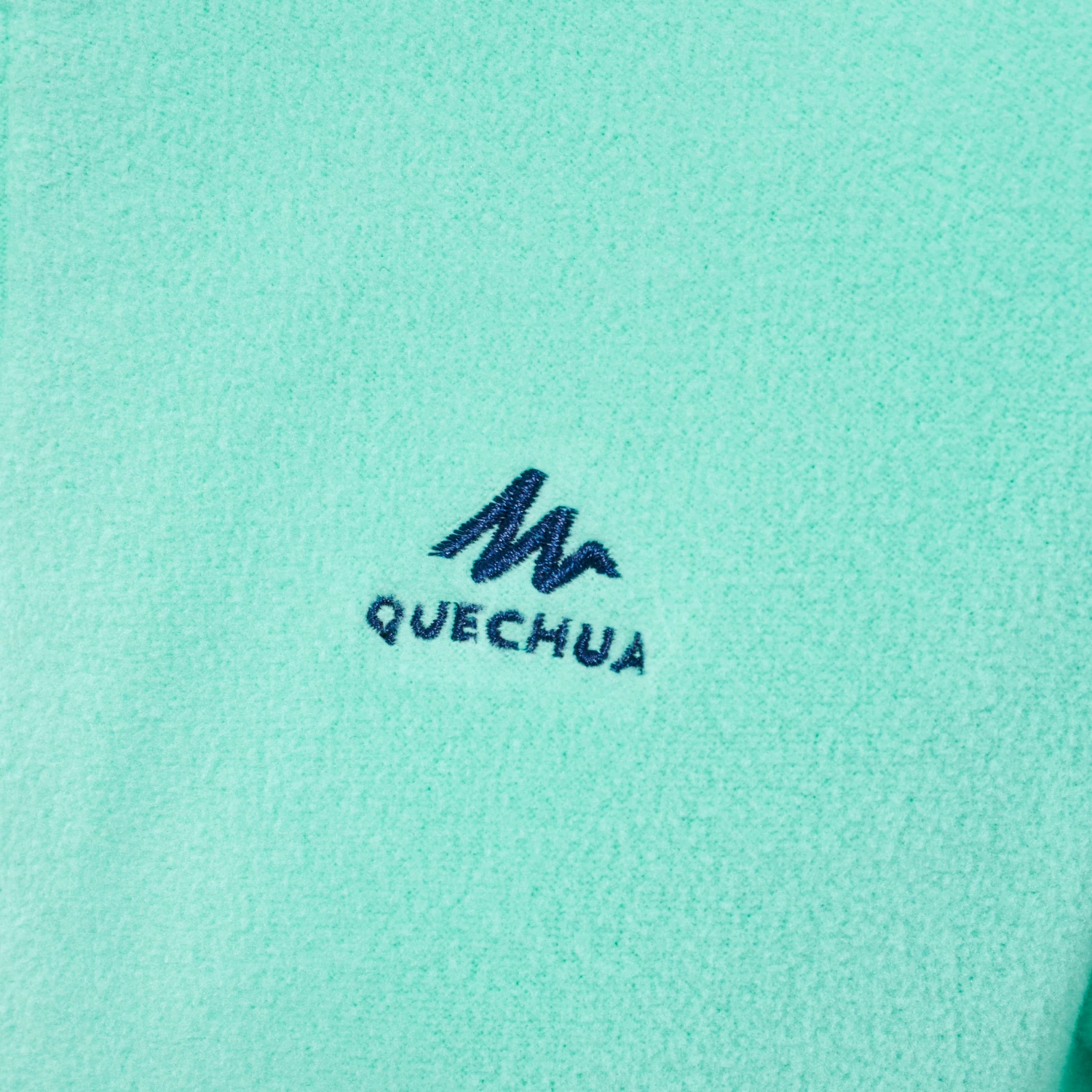 QUECHUA GIRL’S FLEECE CN MH100 TW TURQUOISE Turquoise green 5 QUECHUA GIRL’S FLEECE CN MH100 TW TURQUOISE Turquoise green - Image 5