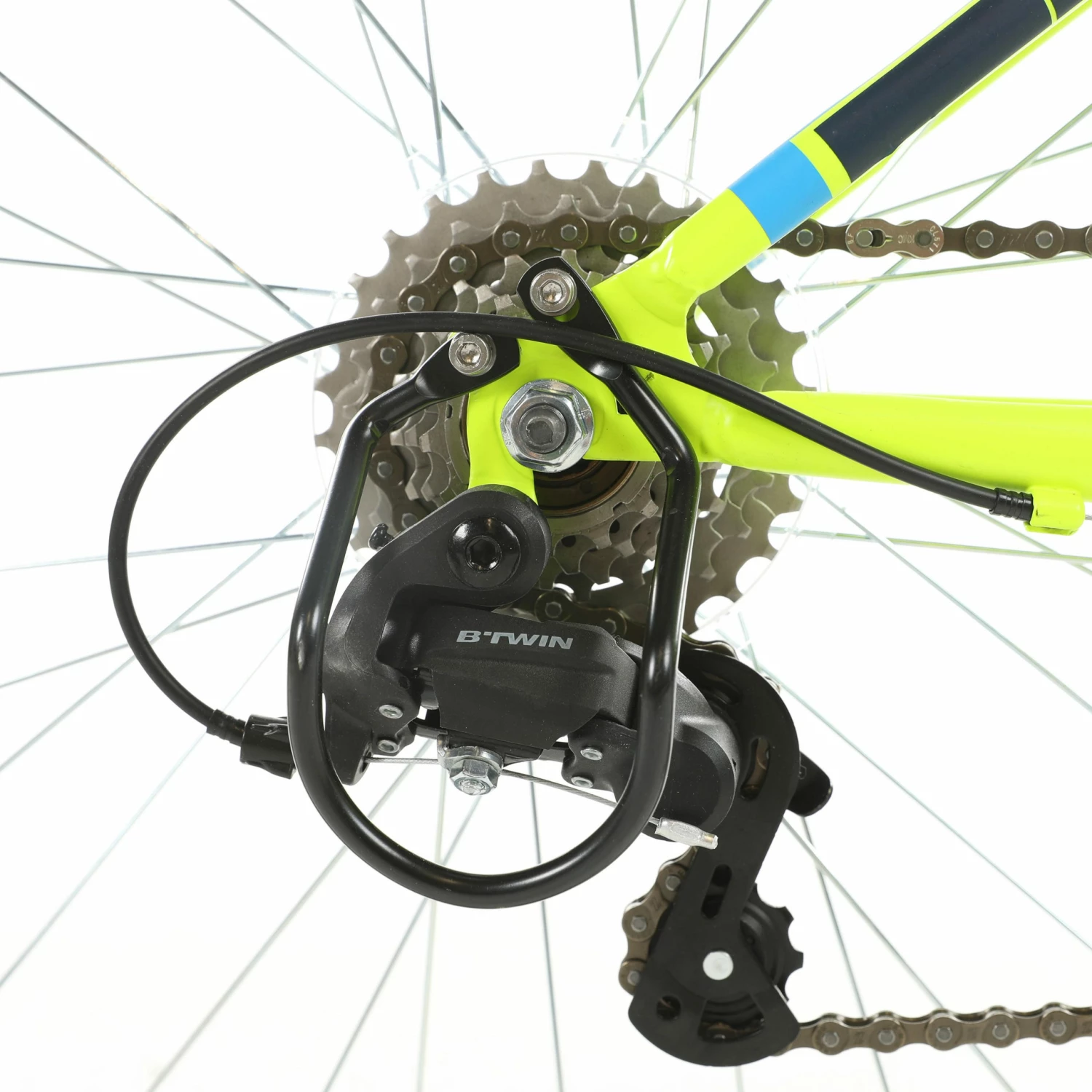 BTWIN 24" ST 500 Kid MTB BLACK 9 BTWIN 24" ST 500 Kid MTB BLACK - Image 9