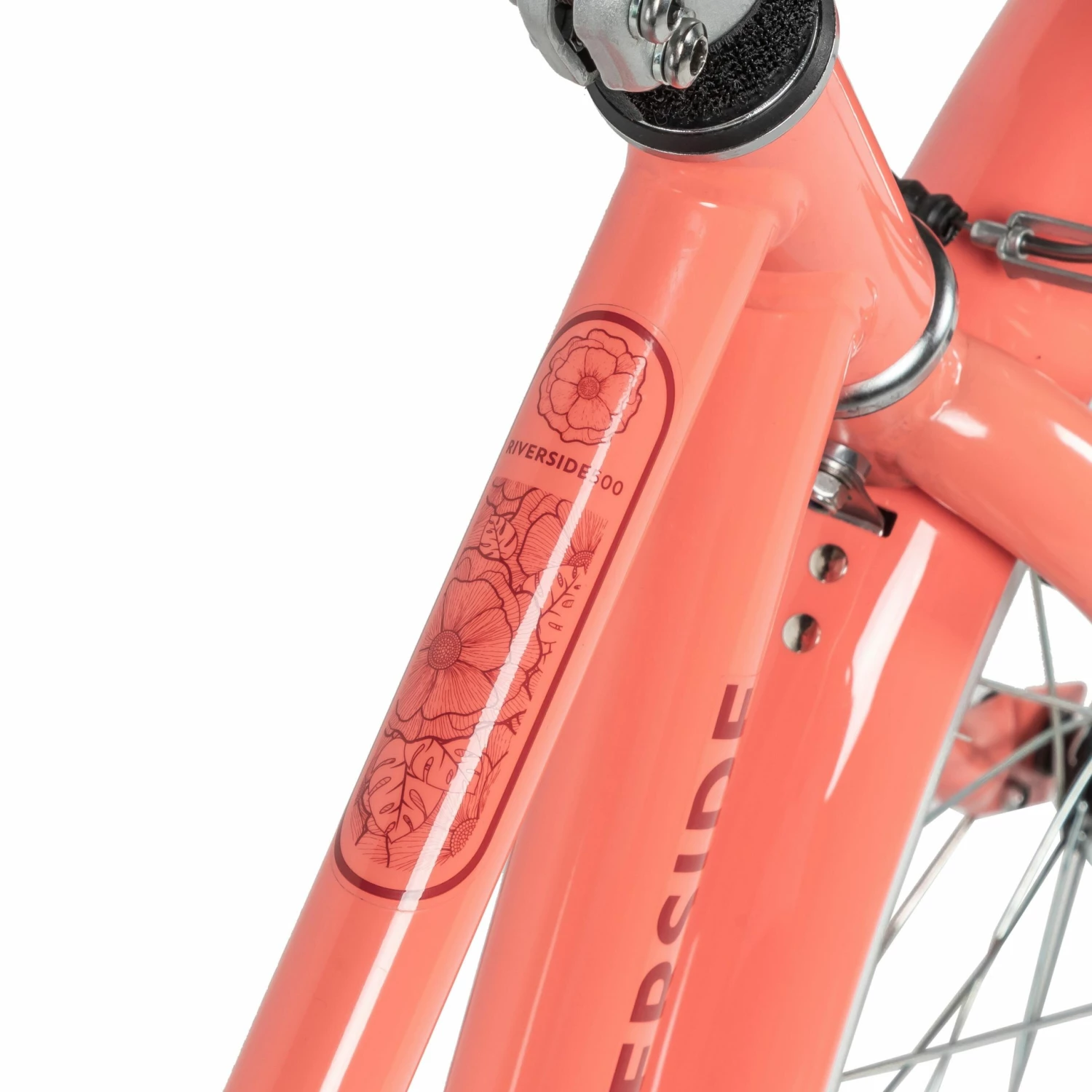 BTWIN RIVERSIDE 500 9-12ANS ROSE CN ORANGE 13 BTWIN RIVERSIDE 500 9-12ANS ROSE CN ORANGE - Image 13