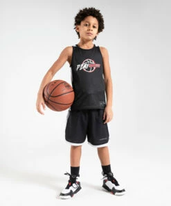 TARMAK Boys'/Girls' Intermediate Basketball Shoes SS500H Snow white/BLACK 15 TARMAK Boys'/Girls' Intermediate Basketball Shoes SS500H Snow white/BLACK -Artengo Kids Online Store k0f64e96920c0e58b248be77ad6e4d286