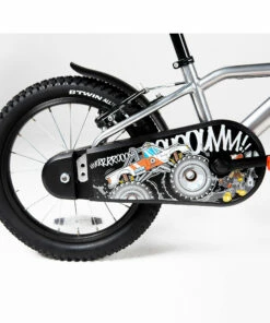 BTWIN 16" Monstertruck Khaki beige/RED 14 BTWIN 16" Monstertruck Khaki beige/RED -Artengo Kids Online Store k0fb83fab84f8312194f6a342d0c35571