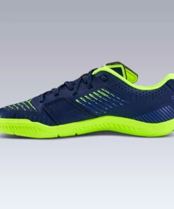 KIPSTA Kids' Futsal Shoes Ginka 500 Navy blue/Midnight indigo/Fluo lime yellow 12 KIPSTA Kids' Futsal Shoes Ginka 500 Navy blue/Midnight indigo/Fluo lime yellow -Artengo Kids Online Store k106170bab026786078c6ebfed8f844ac