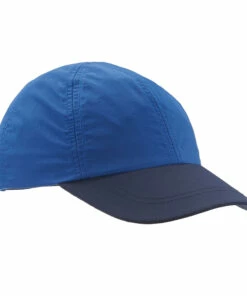 QUECHUA Kids' Hiking Cap MH100 Deep blue/Navy blue