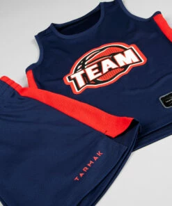 TARMAK Boys'/Girls' Sleeveless Basketball Jersey T500 RED 31 TARMAK Boys'/Girls' Sleeveless Basketball Jersey T500 RED -Artengo Kids Online Store k11df4bd815777f024b30b015e3810e53