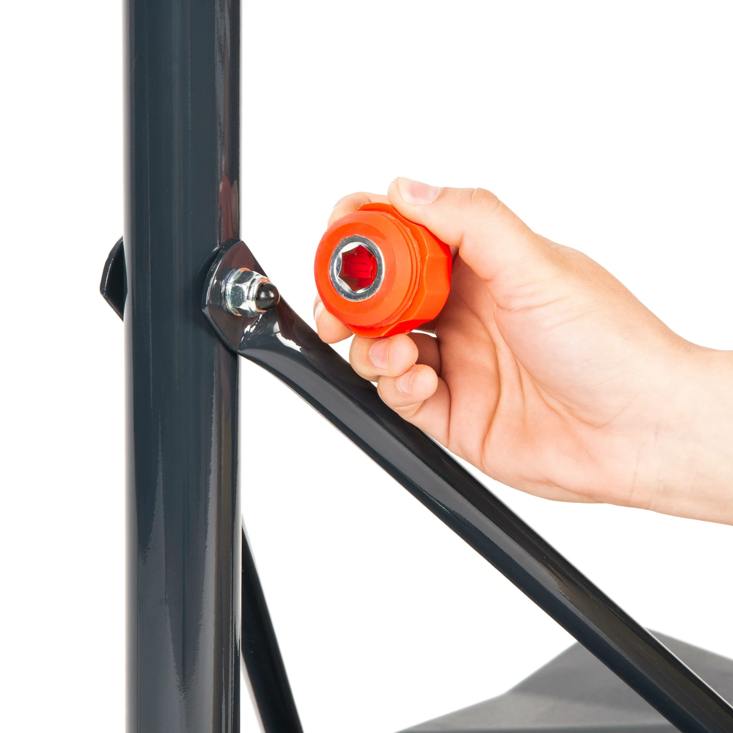 TARMAK B200 Kids' Basketball Hoop 1.6m-2.2m. Up to age 10 Galaxy blue 10 TARMAK B200 Kids' Basketball Hoop 1.6m-2.2m. Up to age 10 Galaxy blue - Image 10