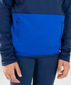 KALENJI AT 500 Kid's Athletics Long-Sleeved Cold Weather Jersey Galaxy blue/Bright indigo 19 KALENJI AT 500 Kid's Athletics Long-Sleeved Cold Weather Jersey Galaxy blue/Bright indigo -Artengo Kids Online Store k156d87932a76894afbd14cbf8cb2a767