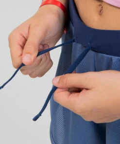 KALENJI AT 500 Girl's 2-in-1 Running and Athletics Shorts Galaxy blue/Slate blue -Artengo Kids Online Store k15901fa986cb8192cc7562f69e4576ba