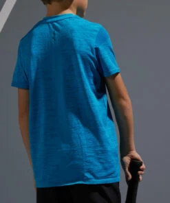 ARTENGO 900 Boys' T-Shirt Cyan/Light petrol blue -Artengo Kids Online Store k168ca4ec7bafcae2afc89c2c9f471622