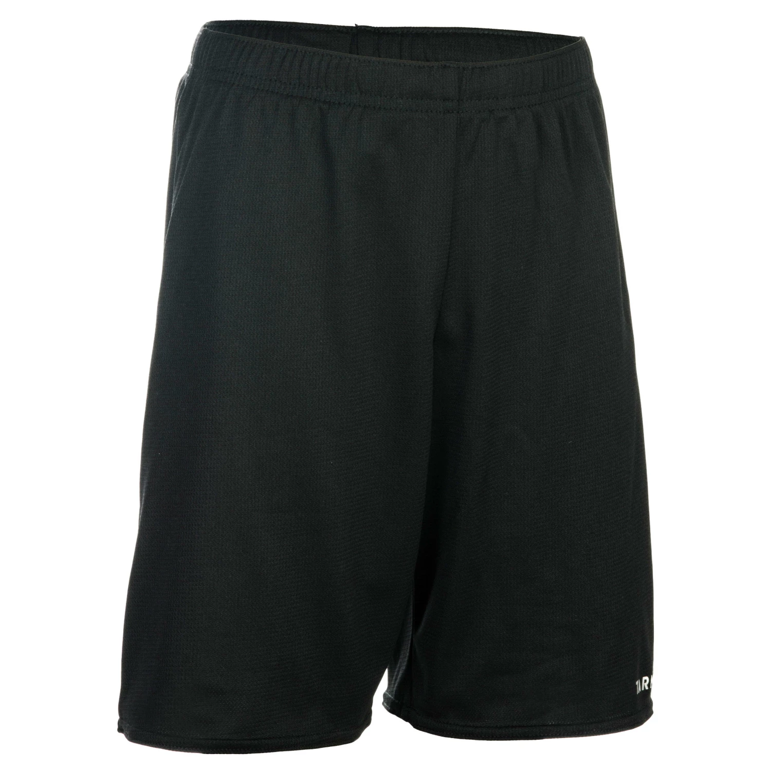 TARMAK SH100 Boys'/Girls' Beginner Basketball Shorts BLACK/Snow white 1 TARMAK SH100 Boys'/Girls' Beginner Basketball Shorts BLACK/Snow white