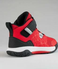 TARMAK Boys'/Girls' Intermediate Basketball Shoes Scarlet red/BLACK 10 TARMAK Boys'/Girls' Intermediate Basketball Shoes Scarlet red/BLACK -Artengo Kids Online Store k16e8245ee6c638dc9e8fb20a44d89790