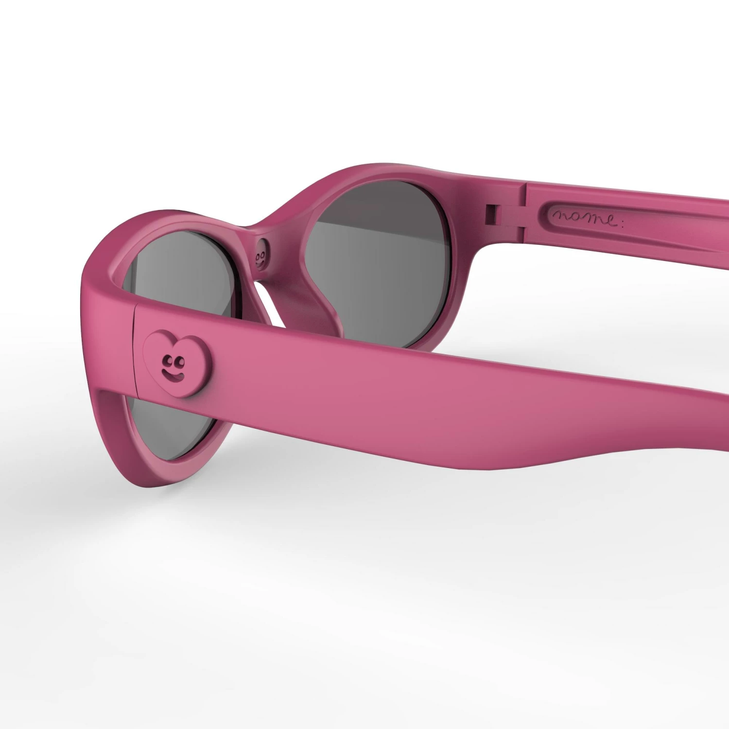 QUECHUA Kids' Hiking Sunglasses MH K100 Ages 2-6 Blush pink 5 QUECHUA Kids' Hiking Sunglasses MH K100 Ages 2-6 Blush pink - Image 5