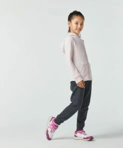 DOMYOS Girls' Warm Jogging Bottoms 100 Carbon grey -Artengo Kids Online Store k18ffdd52c11606b311479afbb8c9a98d scaled