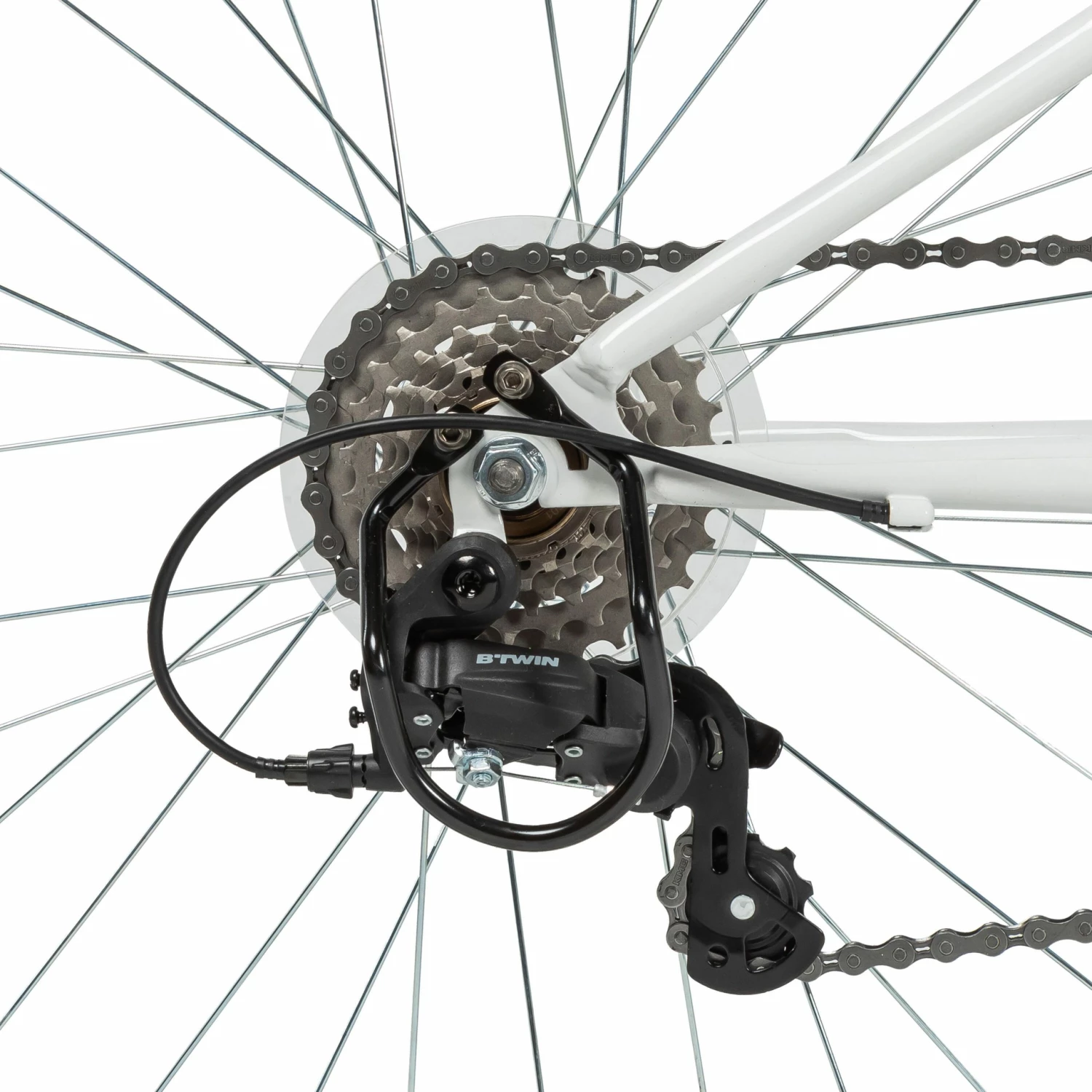 BTWIN RIVERSIDE 100 9-12 NORME CN Snow white 10 BTWIN RIVERSIDE 100 9-12 NORME CN Snow white - Image 10