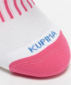 KALENJI Kids' Socks AT 500 Mid 2-Pack Galaxy blue/FLUO RED -Artengo Kids Online Store k21111b0876f95f6f5a7f481a5cb30e7f