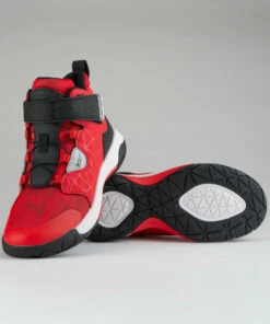 TARMAK Boys'/Girls' Intermediate Basketball Shoes Scarlet red/BLACK 13 TARMAK Boys'/Girls' Intermediate Basketball Shoes Scarlet red/BLACK -Artengo Kids Online Store k229557505d41fcb0b67e93cd39b47291