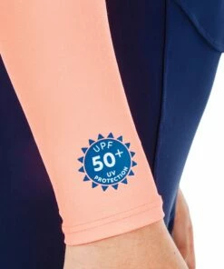 NABAIJI Wetsuit for Swimming combi swim coral Navy blue/Fluo peach -Artengo Kids Online Store k23d80407f47f3c6c8c6646573e7b80bb scaled