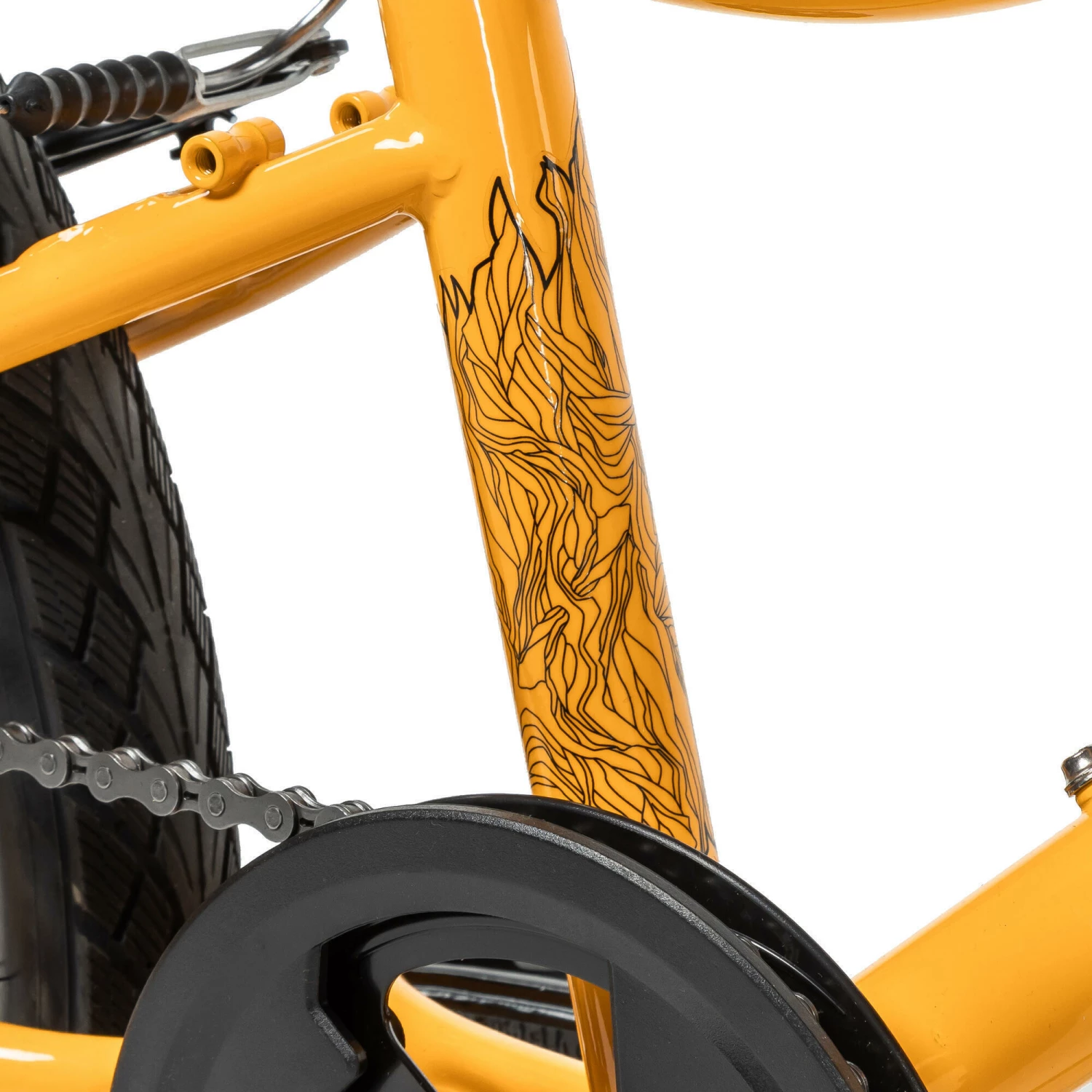 BTWIN RIVERSIDE 120 6-9 Yellow CN Sunflower 10 BTWIN RIVERSIDE 120 6-9 Yellow CN Sunflower - Image 10