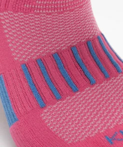 KALENJI Kids' Socks AT 500 Mid 2-Pack Galaxy blue/FLUO RED -Artengo Kids Online Store k2718f96ad4f80a11ccb84e8f61282faf