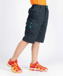 QUECHUA Boy's SHORTS MH500 KID Carbon grey/Malachite green 11 QUECHUA Boy's SHORTS MH500 KID Carbon grey/Malachite green -Artengo Kids Online Store k2780df62f41ac747eec0ce1a541050ba scaled