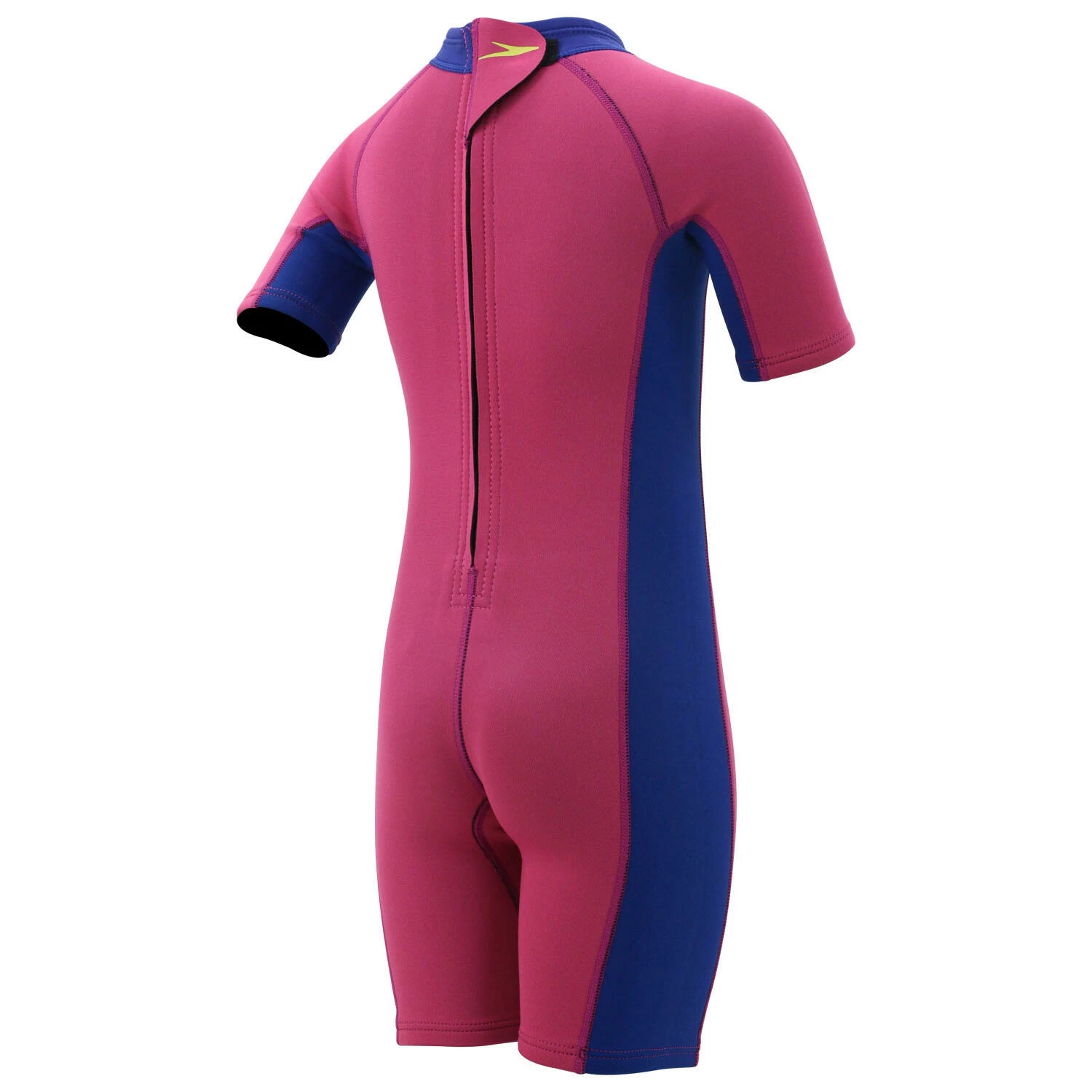 SPEEDO ESSENTIAL INFANT (AGED 2-6) SHORT SLEEVE NEOPRENE SUIT Begonia pink 3 SPEEDO ESSENTIAL INFANT (AGED 2-6) SHORT SLEEVE NEOPRENE SUIT Begonia pink - Image 3
