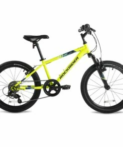 BTWIN 20" ST 500 Kid MTB Fluo lime yellow