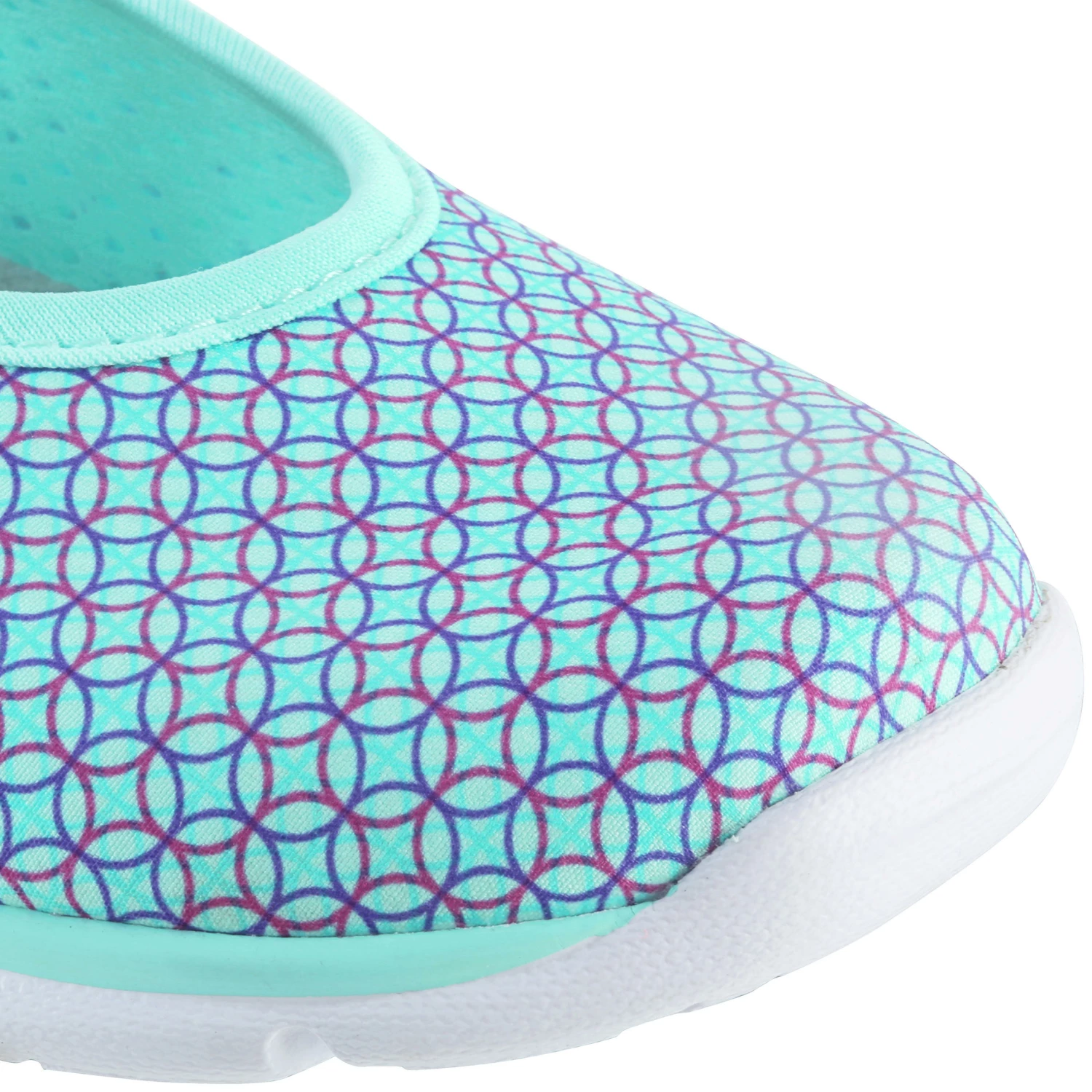 NEWFEEL Children's Fitness Walking Ballerina Pumps Aqua/Bright pink 5 NEWFEEL Children's Fitness Walking Ballerina Pumps Aqua/Bright pink - Image 5