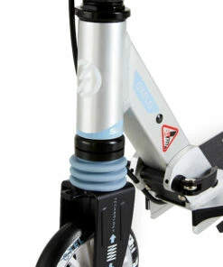 OXELO Mid 5 Kids' Scooter With Handlebar Brake And Suspension LIGHT GREY/BLACK/LIGHT BLUE 26 OXELO Mid 5 Kids' Scooter With Handlebar Brake And Suspension LIGHT GREY/BLACK/LIGHT BLUE -Artengo Kids Online Store k2bacd533430b9585603a03a1c6fcf9a3