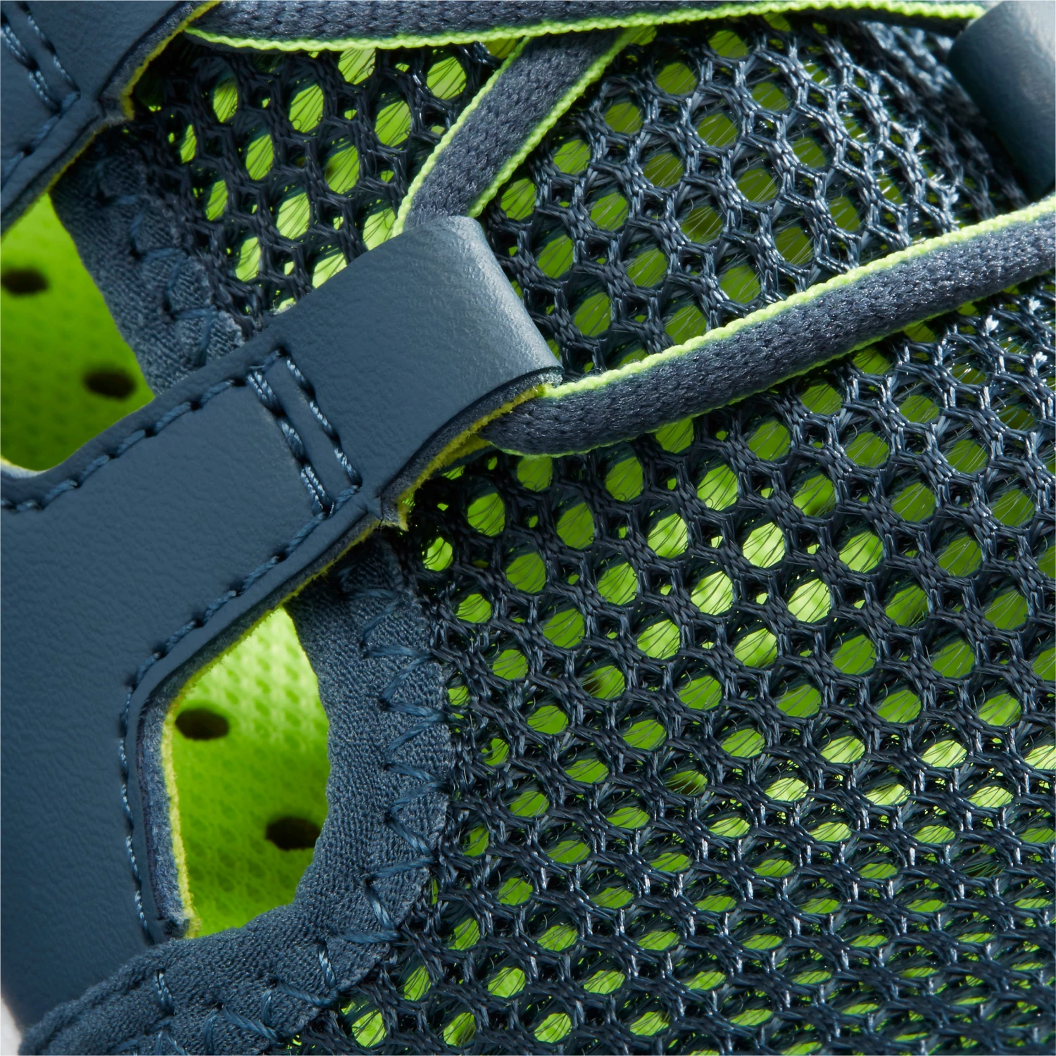 NEWFEEL Kids' Walking Shoes PW 500 Fresh Storm grey/Fluo lime yellow/Snow white 6 NEWFEEL Kids' Walking Shoes PW 500 Fresh Storm grey/Fluo lime yellow/Snow white - Image 6