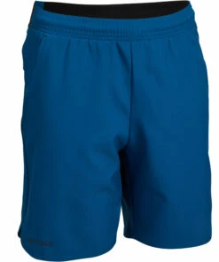 ARTENGO 500 Kids' Tennis Shorts Petrol blue