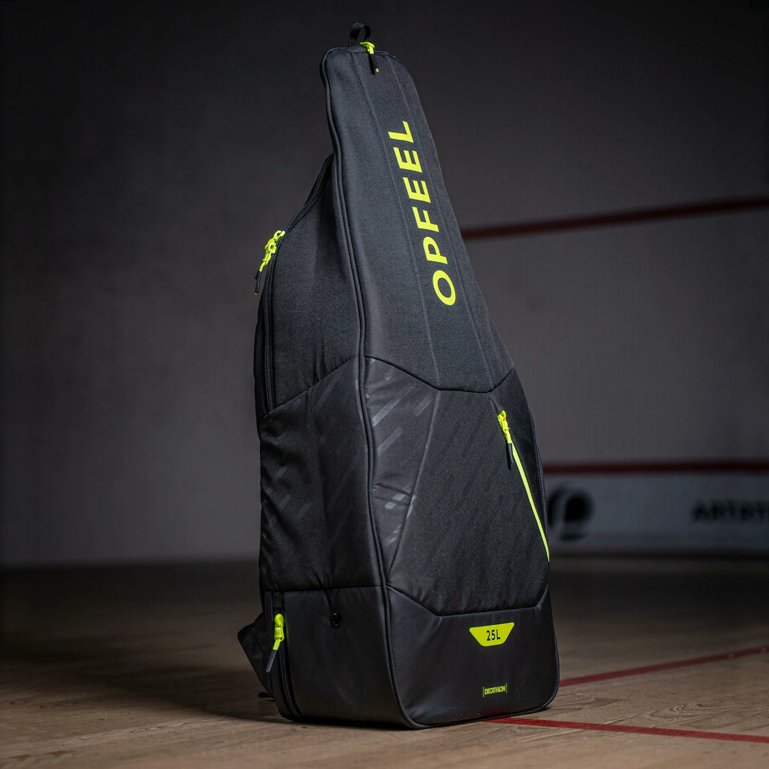 OPFEEL SL560 25L Squash Backpack BLACK 2 OPFEEL SL560 25L Squash Backpack BLACK - Image 2