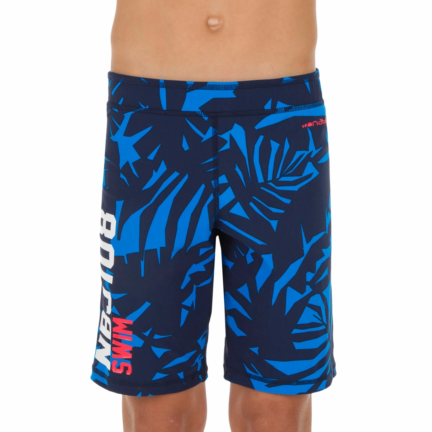 NABAIJI NBJI 100 BOY’S LONG SWIM SHORTS Navy blue 2 NABAIJI NBJI 100 BOY’S LONG SWIM SHORTS Navy blue - Image 2
