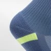 KUPIMA Kids' Running Socks AT 500 Comfort High 2-Pack Galaxy blue/BLUE