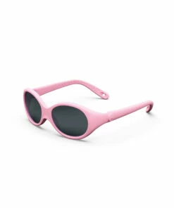 QUECHUA Baby's hiking sunglasses Begonia pink