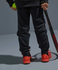 ARTENGO Kids' Thermal Tennis Bottoms TH500 BLACK 9 ARTENGO Kids' Thermal Tennis Bottoms TH500 BLACK -Artengo Kids Online Store k32198d6c1175e0705754041a91b9c0f2