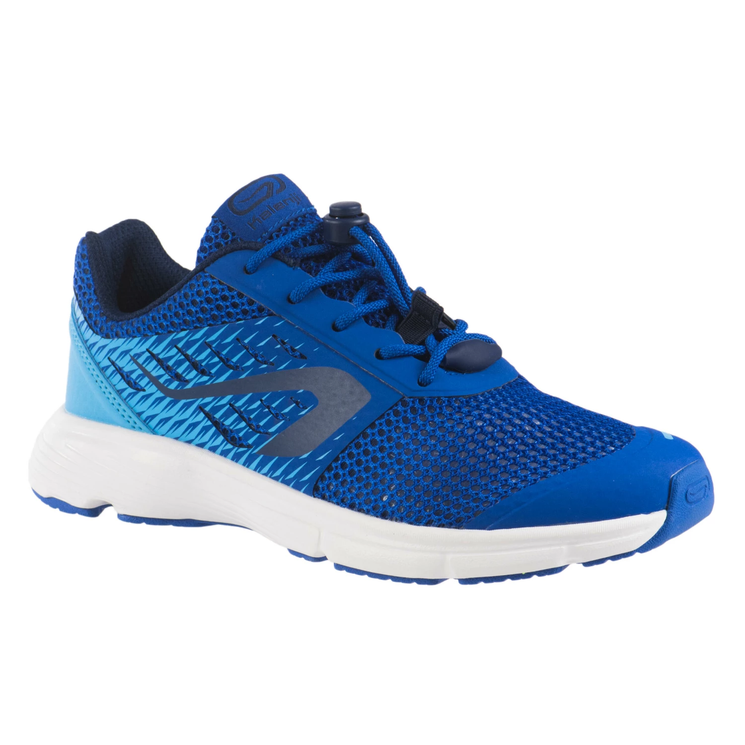 KALENJI KID'S ATHLETICS SHOES Bright indigo/Sky blue 2 KALENJI KID'S ATHLETICS SHOES Bright indigo/Sky blue - Image 2