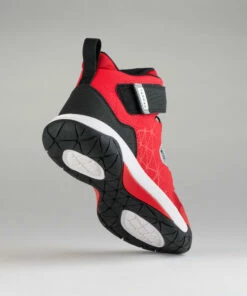 TARMAK Boys'/Girls' Intermediate Basketball Shoes Scarlet red/BLACK 9 TARMAK Boys'/Girls' Intermediate Basketball Shoes Scarlet red/BLACK -Artengo Kids Online Store k32743b659b92bfa195776806a88548d1