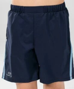 KALENJI AT 100 Kids' Running and Athletics Baggy Shorts Navy blue -Artengo Kids Online Store k3443b54bdc4e07886ab64d212e073bdf