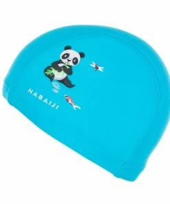 NABAIJI Baby Mesh Swim Cap light blue panda print Turquoise blue -Artengo Kids Online Store k34d24c8bf54c4fa74ef60e04f3607033 scaled