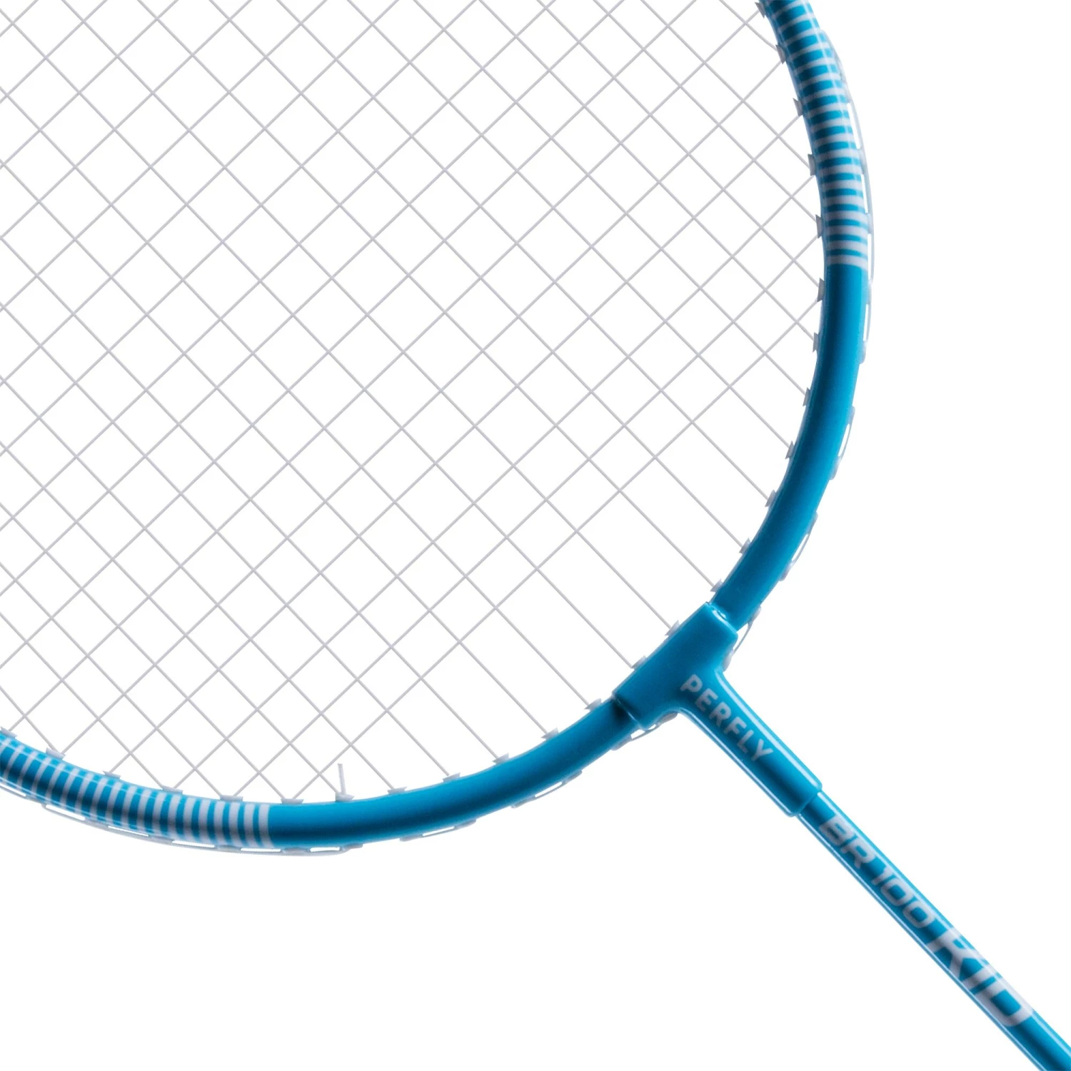 PERFLY BOY'S BADMINTON RACKET BR 100 BLUE Sky blue 5 PERFLY BOY'S BADMINTON RACKET BR 100 BLUE Sky blue - Image 5
