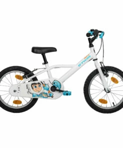 BTWIN 16" Inuit Snow white/BLUE