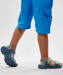 QUECHUA Hiking sandals MH100 KID blue and yellow Lime yellow/Blue grey 12 QUECHUA Hiking sandals MH100 KID blue and yellow Lime yellow/Blue grey -Artengo Kids Online Store k3751bad57455ecca53659c33cee37403