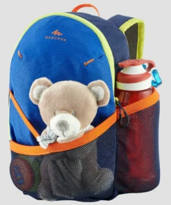 QUECHUA Kids&rsquo; hiking rucksack MH100 5 Litres Dark peacock blue/Caribbean blue -Artengo Kids Online Store k378e06e600134ab1315f0e4a67681725