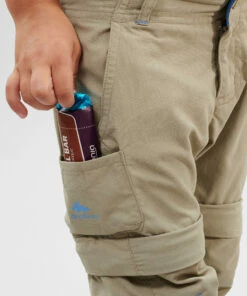 QUECHUA MH500 MODULPANT KID GRIL SAND Dark sand 15 QUECHUA MH500 MODULPANT KID GRIL SAND Dark sand -Artengo Kids Online Store k3995d68474afb04368b6cc23b1be296a