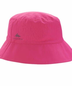QUECHUA Kids Hiking Sun Hat 2-6 YEARS MH Bright pink