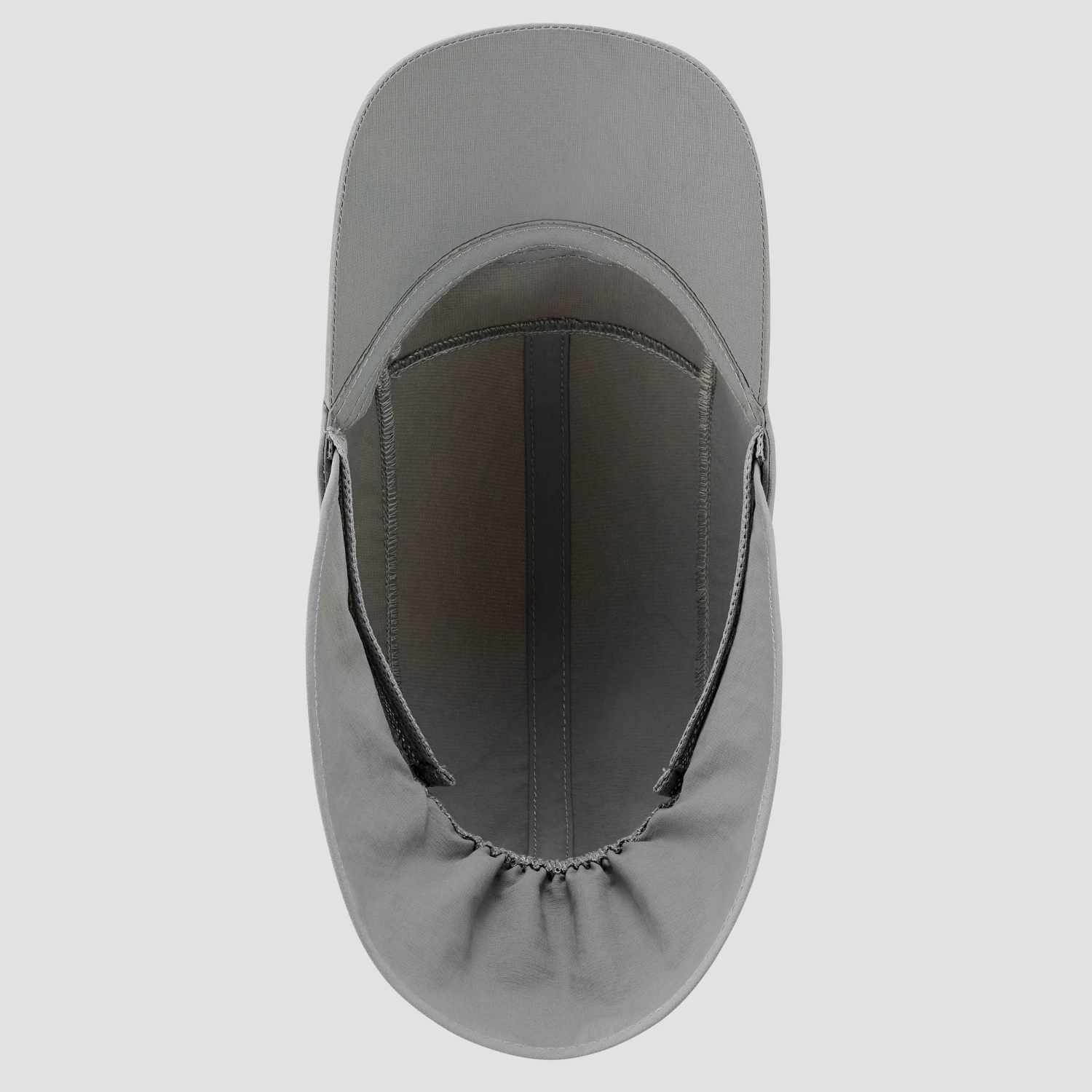 QUECHUA Hiking cap MH500 age 2-6 Pewter 5 QUECHUA Hiking cap MH500 age 2-6 Pewter - Image 5