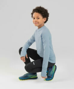 KALENJI AT 500 Skincare Kid's Running LS T-Shirt Navy blue/Midnight indigo 29 KALENJI AT 500 Skincare Kid's Running LS T-Shirt Navy blue/Midnight indigo -Artengo Kids Online Store k3c9af76a1b61df8afd6cfd66774b04dd