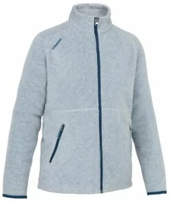 TRIBORD Girls’ warm eco-design fleece sailing jacket 100 7-8years/4'-4'2"
