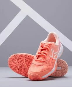 ARTENGO Kids' Tennis Shoes TS560 Fluo peach -Artengo Kids Online Store k3d05eaa0aeeb85683a870e2ac65a5dc7 scaled